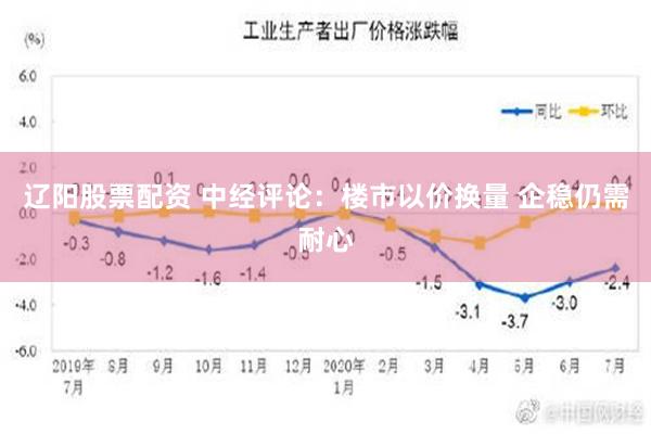 辽阳股票配资 中经评论：楼市以价换量 企稳仍需耐心