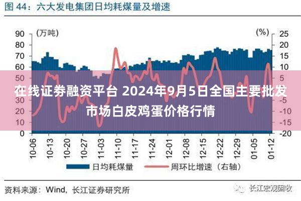 在线证劵融资平台 2024年9月5日全国主要批发市场白皮鸡蛋价格行情