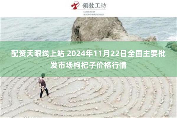 配资天眼线上站 2024年11月22日全国主要批发市场枸杞子价格行情