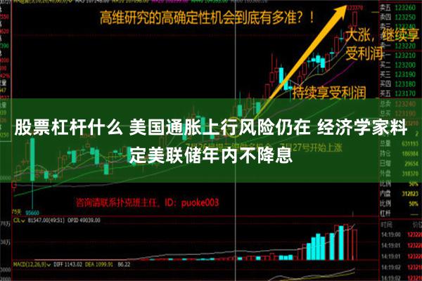 股票杠杆什么 美国通胀上行风险仍在 经济学家料定美联储年内不降息